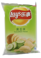 乐事清爽黄瓜味薯片70g