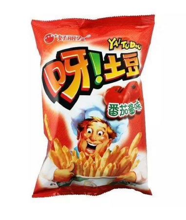 好丽友呀!土豆(番茄酱味)70g