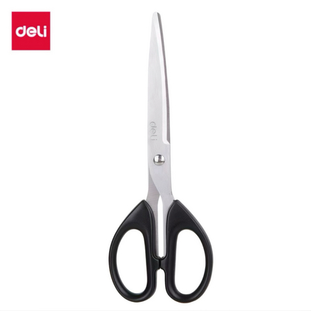 得力剪刀黑色