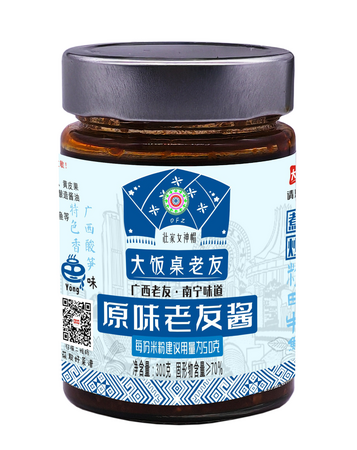 大饭桌原味老友酱300g（瓶装）