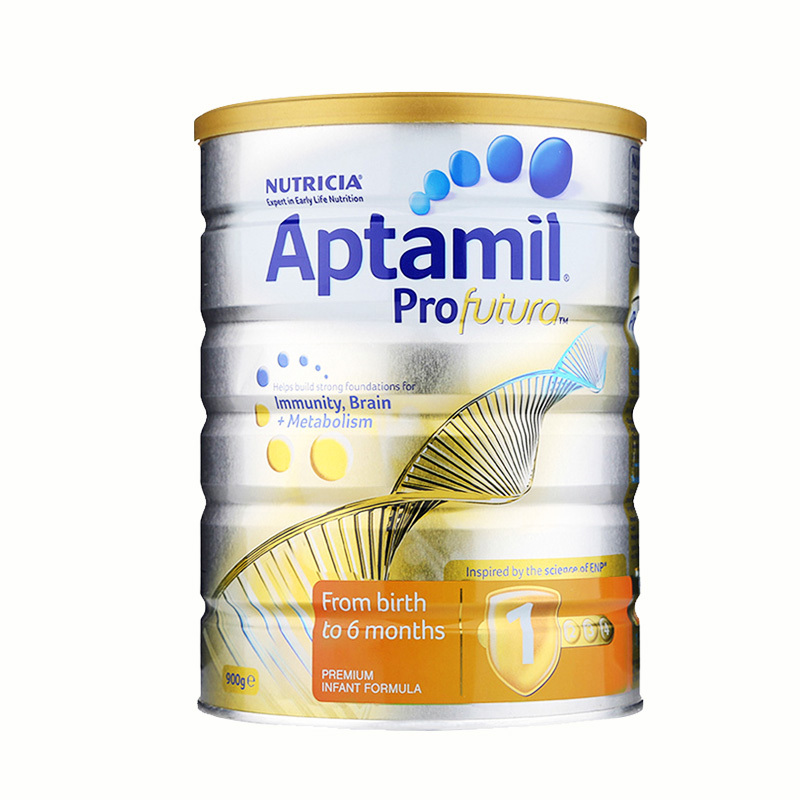 澳洲aptamil爱他美金装版婴儿奶粉1段900g*4