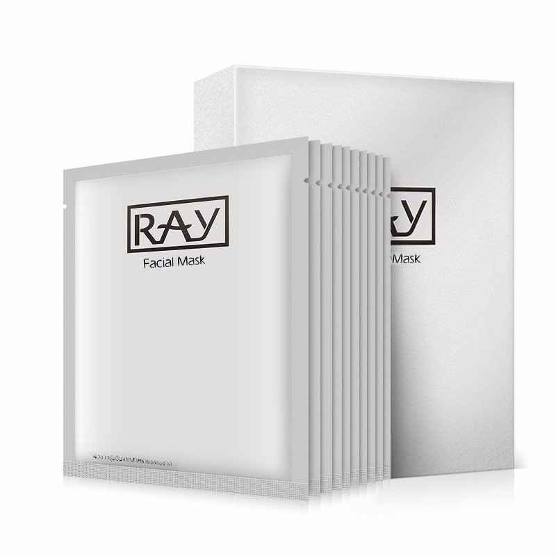 泰国ray妆蕾 银色补水保湿蚕丝面膜 10片 保税发货