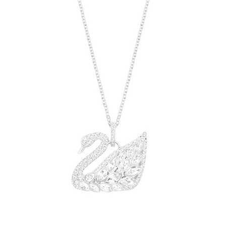 swarovski 施华洛世奇 银色女士天鹅项链吊坠 5169080