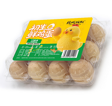 绿城双松初生鲜鸡蛋12枚