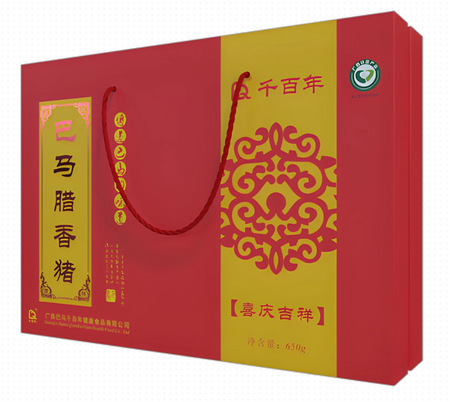 千百年腊香猪650g(硬盒）